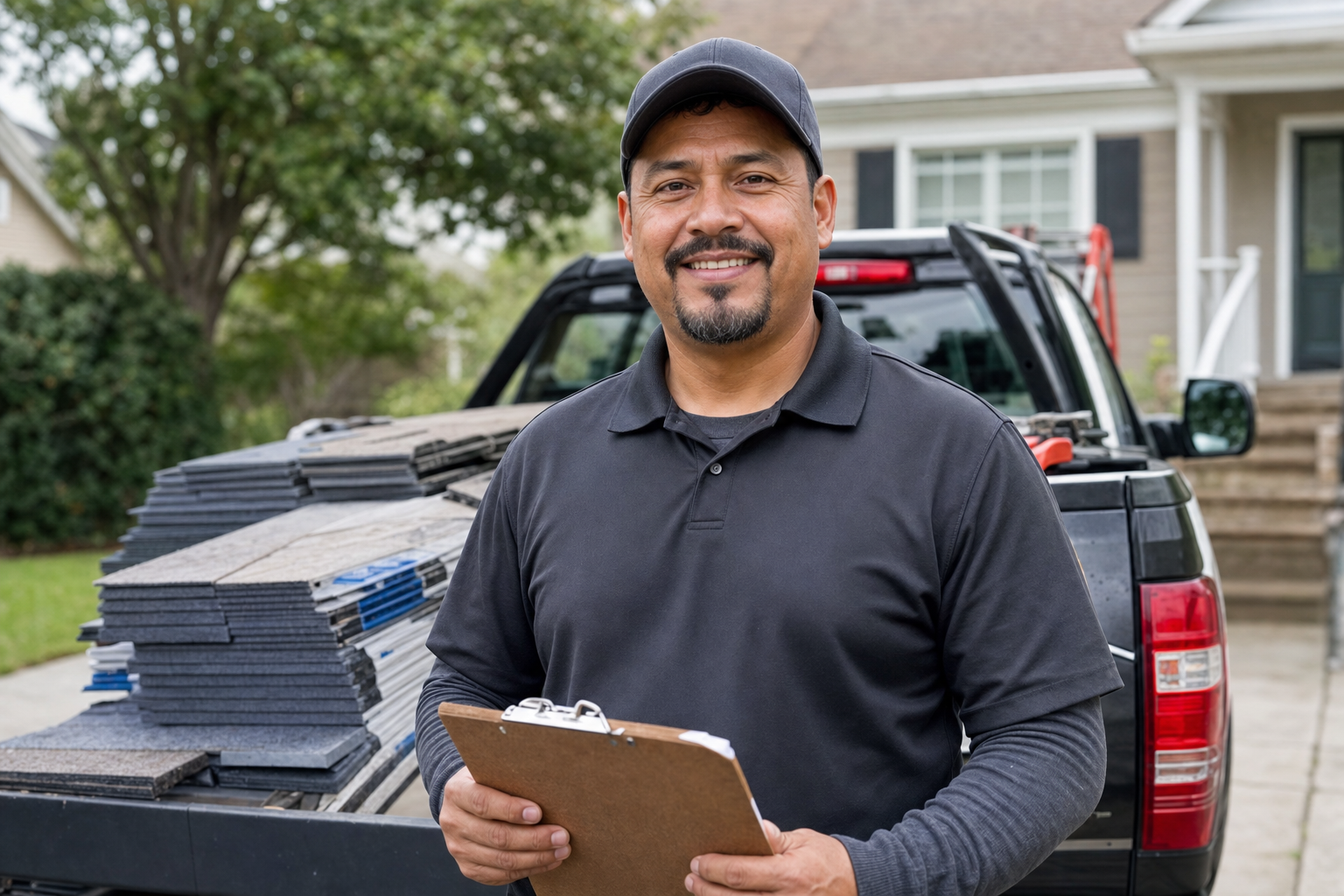 Anibal Hernandez, owner of JMJ Roofing